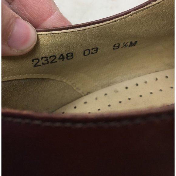 Stacy Adams Comfort Plus Leather Upper Balance Mens Dress Shoes Size 9.5 - Picture 7 of 9